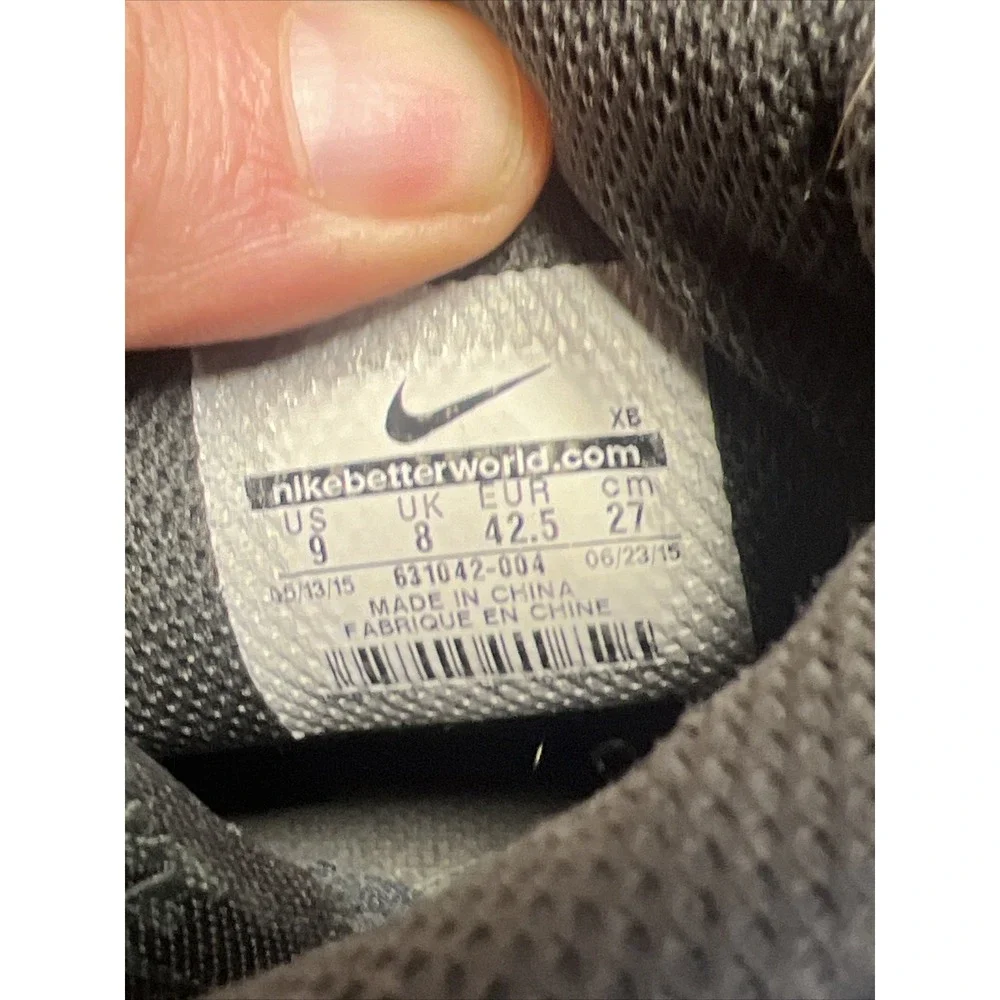 Nike SB Blazer Premium SE Shoes Black, Gray, White 631042‎ 004 Size 9